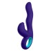 Klio Triple Action Thumping Rabbit Vibrator - Dark Purple