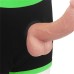 Strap-on Black/green Boxers - Xs/s