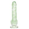 Naughty Bits I Leaf Dick Glow-in-the-Dark Weed Leaf Dildo - Glow in the Dark