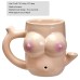 Boob Mug - Novelty Pipe Boob Mug - Novelty Pipe