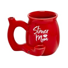 Stoner Mom Mug - Red With White Logo Stoner Mom Mug - Red With White Logo