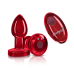 Vibrating Red Metal Remote Plug - Small Vibrating Red Metal Remote Plug - Small