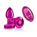 Vibrating Pink Metal Remote Plug - Small Vibrating Pink Metal Remote Plug - Small