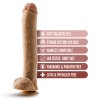 Dr. Skin - Dr. Michael - 14 Inch Dildo With Balls Tan