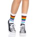 Pride Crew Socks - One Size - Rainbow Pride Crew Socks - One Size - Rainbow