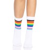 Pride Crew Socks - One Size - Rainbow