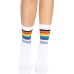 Pride Crew Socks - One Size - Rainbow Pride Crew Socks - One Size - Rainbow