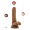 Dr. Skin - Dr. Jeffrey - 6.5 Inch Dildo With Balls - Tan