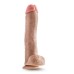 Dr. Skin - Mr. Savage - 11.5 Inch Dildo With Balls - Beige Dr. Skin - Mr. Savage - 11.5 Inch Dildo With Balls - Beige