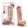 Dr. Skin - Mr. D - 8.5 Inch Dildo With Balls - Beige