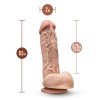 Dr. Skin - Mr. D - 8.5 Inch Dildo With Balls - Beige