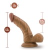 Dr. Skin - Dr. Stephen - 6.5 Inch Dildo With Balls - Tan