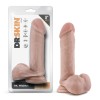 Dr. Skin - Dr. William - 8 Inch Dildo With Balls - Beige