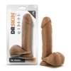 Dr. Skin - Dr. William - 8 Inch Dildo With Balls - Tan