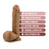 Dr. Skin - Dr. William - 8 Inch Dildo With Balls - Tan