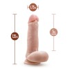 Dr. Skin - Dr. Paul - 7.25 Inch Dildo With Balls - Beige