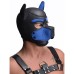 Spike Neoprene Puppy Hood - Blue Spike Neoprene Puppy Hood - Blue