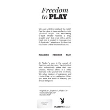 Playboy Pleasure - Afternoon Delight - G-Spot Vibrator - Ombre Playboy Pleasure - Afternoon Delight - G-Spot Vibrator - Ombre