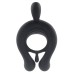 Playboy Pleasure - Triple Play - Cock Ring - Black Playboy Pleasure - Triple Play - Cock Ring - Black