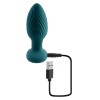 Playboy Pleasure - Spinning Tail Teaser - Butt Plug - Deep Teal