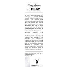 Playboy Pleasure - Thumper - Rabbit Vibrator - Wild Aster Playboy Pleasure - Thumper - Rabbit Vibrator - Wild Aster