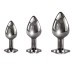 Playboy Pleasure - Pleasure 3 Ways - Butt Plug - Hematite