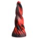 Hell Kiss Twisted Tongues Silicone Dildo - Red Hell Kiss Twisted Tongues Silicone Dildo - Red
