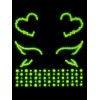 Ayla Adhesive Glow in the Dark