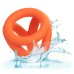 Alpha Liquid Silicone Tri-Ring - Orange Orange Alpha Liquid Silicone Tri-Ring - Orange Orange