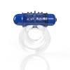 Screaming O 4b - Double O Super Powered Vibrating Double Ring - Blueberry