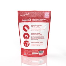 Screaming O 4t - Vibrating Panty Set With Remote Control Ring - Red Screaming O 4t - Vibrating Panty Set With Remote Control Ring - Red