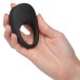 Silicone Rechargeable Pleasure Ring - Black - Black