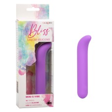 Bliss Liquid Silicone Mini G Vibe - Purple Bliss Liquid Silicone Mini G Vibe - Purple