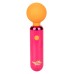 Naughty Bits Home Cumming Queen Vibrating Wand - Orange/pink