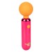 Naughty Bits Home Cumming Queen Vibrating Wand - Orange/pink