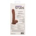Dual Density Silicone Studs 5 Inch - Brown