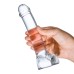 7 Inch Realistic Curved Glass G-Spot Dildo - Clear 7 Inch Realistic Curved Glass G-Spot Dildo - Clear