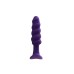 Twist Rechargeable Anal Vibe - Deep Purple