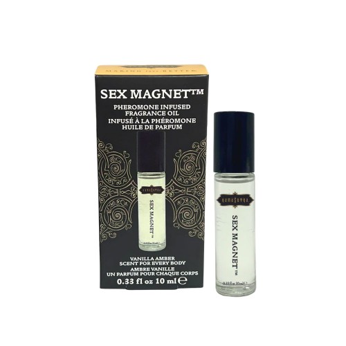 Sex Magnet Pheromone Roll on - Vanilla Amber 0.33 Oz Sex Magnet Pheromone Roll on - Vanilla Amber 0.33 Oz