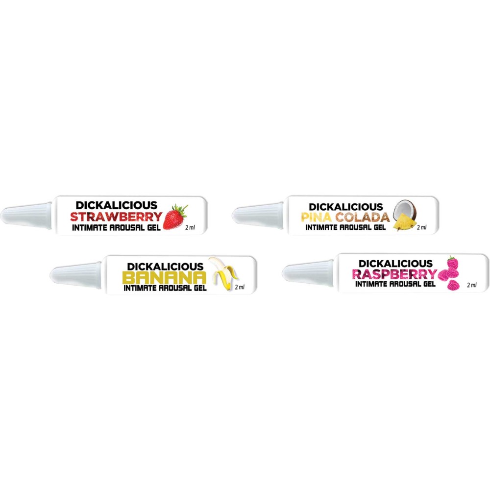 Dickalicious - 2ml Tubes Wall Mount - 144 Pc Display