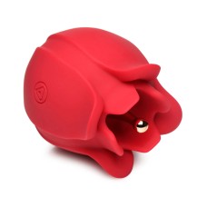 Orchids Wild Vibrating Pinpoint Rose Tickler - Red Orchids Wild Vibrating Pinpoint Rose Tickler - Red