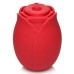 Mystic Rose Sucking and Vibrating Silicone Rose - Red Mystic Rose Sucking and Vibrating Silicone Rose - Red