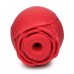 Mystic Rose Sucking and Vibrating Silicone Rose - Red Mystic Rose Sucking and Vibrating Silicone Rose - Red