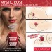 Mystic Rose Sucking and Vibrating Silicone Rose - Red Mystic Rose Sucking and Vibrating Silicone Rose - Red