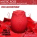 Mystic Rose Sucking and Vibrating Silicone Rose - Red Mystic Rose Sucking and Vibrating Silicone Rose - Red