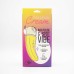 Banana Cream Air Pulse and G-Spot Vibrator - Yellow Banana Cream Air Pulse and G-Spot Vibrator - Yellow