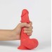 Real Skin Mr. Ruby 7.5" Dual Layer Dildo
