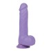 Real Skin Mr. Lavender 7.5" Dual Layer Dildo