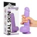Real Skin Mr. Lavender 7.5" Dual Layer Dildo