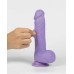 Real Skin Mr. Lavender 7.5" Dual Layer Dildo